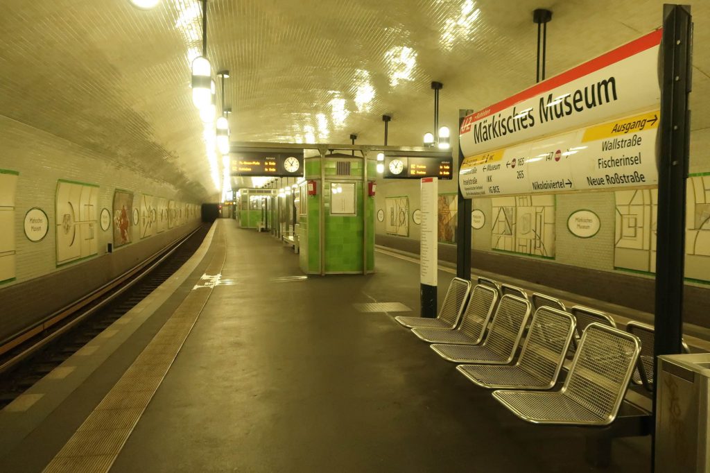 2020年12月4日に地下鉄U５の延伸線がベルリン中央部に開通